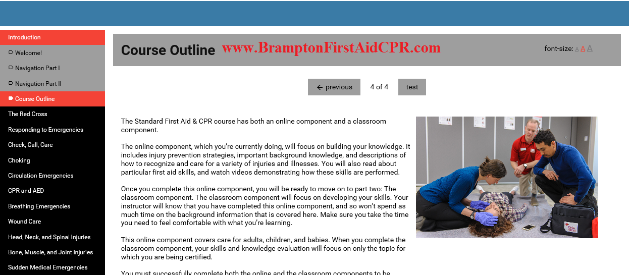 Standard First Aid CPR Brampton First Aid CPR